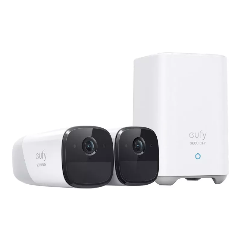 Bezvadu kamera EUFY CAMERA 2 PRO 3+1 KIT T88523D2