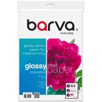 Foto papīrs Barva (IP-CE230-229) Everyday Glossy 230 g/m², A4, 60 loksnes