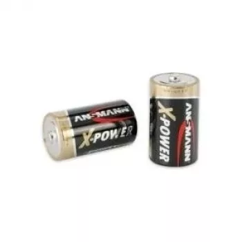 Vienreizējās lietošanas baterija Ansmann Mono D (LR20) 1,5 V, 2 gab.