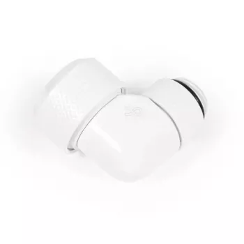 Alphacool 17620 – 90° G1/4 AG savienotājs 13 mm AD cietajai caurulei, grozāms