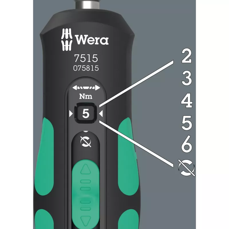Wera 7515 Single precīzijas griezes momenta skrūvgriezis 60x150x35 mm