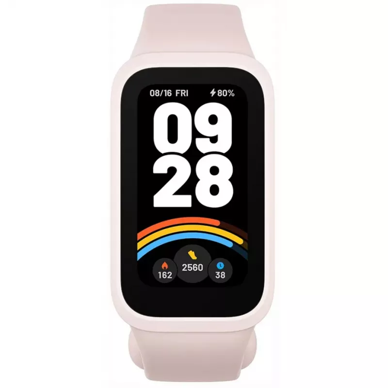 Xiaomi Smart Band 9 Active BHR9917GL aktivitāšu josla, 1,47 collu TFT, Bluetooth 5.3, 5 ATM, rozā