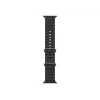 Melnā okeāna siksna 49 mm - Dabīga titāna apdare