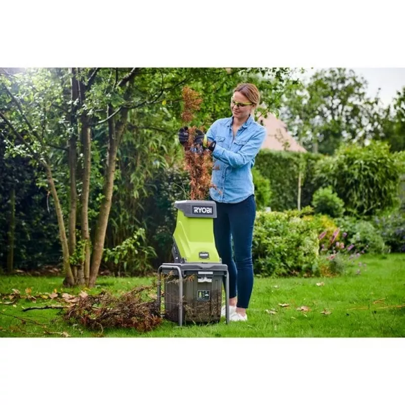 Ryobi RSH2545B dārza smalcinātājs 2500 W 40 L asmens