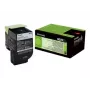 Tonera kasetne Lexmark 80C20K0 802K Melna 3000 lpp.