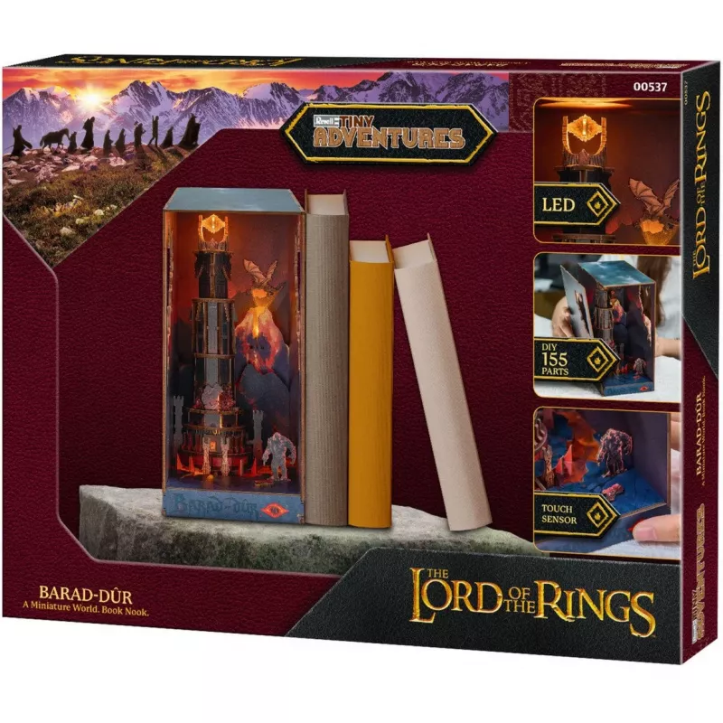 Plastmasas modeļu komplekts REVELL Tiny Adventures Lord of the Rings “Barad-Dûr” (rokdarbi) 00537