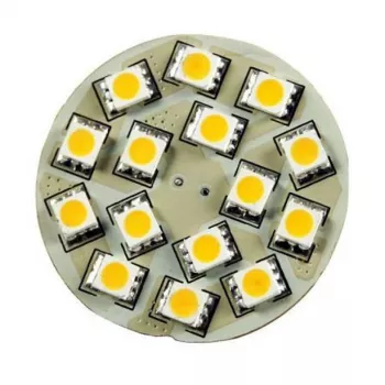 Synergy 21 LED Retrofit G4 15x SMD, aukstā baltā gaisma, kontakti aizmugurē