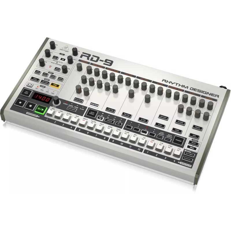 Behringer RD-9 — bungu mašīna ar analogu skaņu