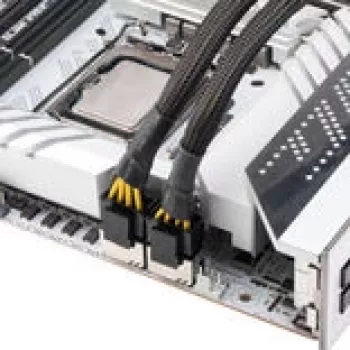CPU barošanas adaptera kabelis Akasa 8-pin uz diviem 4+4-pin (AK-CBPW35-20)