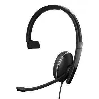 EPOS ADAPT 135 USB II austiņas ar vadu, galvas saite, birojam/zvanu centram, USB Type-A, melnas