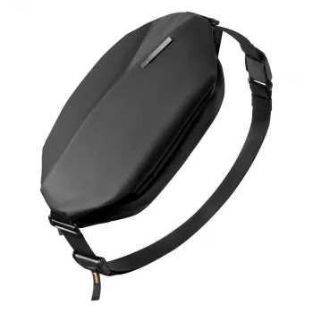 Sling soma Crossbody Chest Bag Inateck LB03014 — Poliesters, Unisex, 3 L, Zils/Pelēks