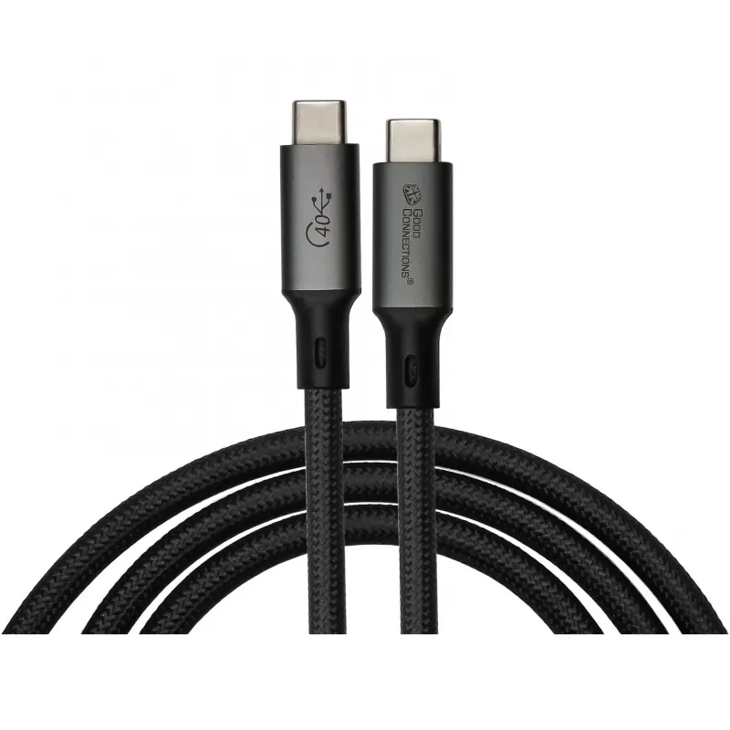 Goodconnections 2404-MT015S USB kabelis melns
