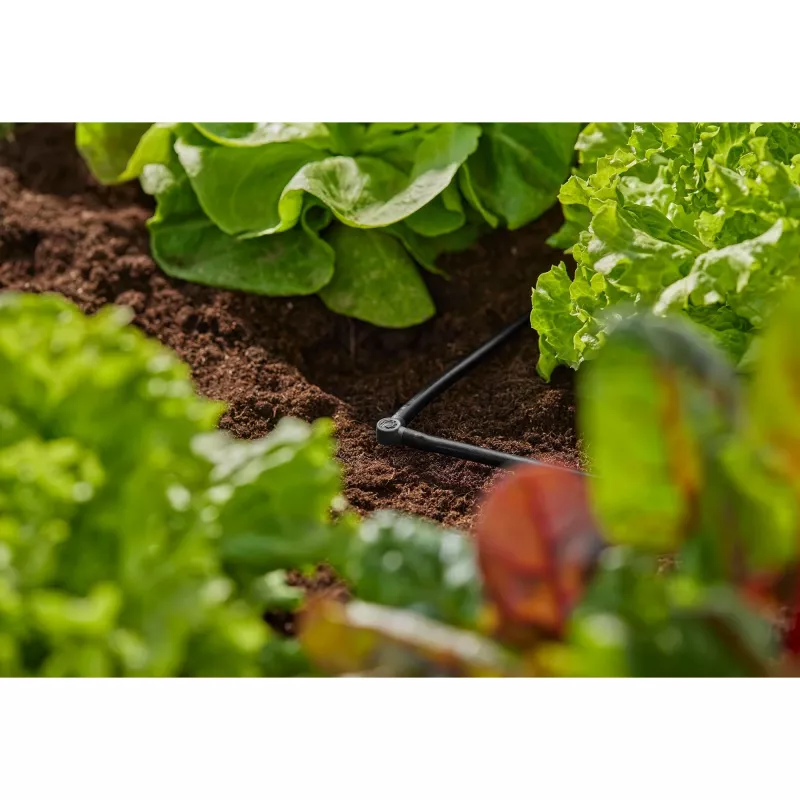 GARDENA L-Joint plastmasas savienotājs pilienveida apūdeņošanas sistēmai 4.6 mm