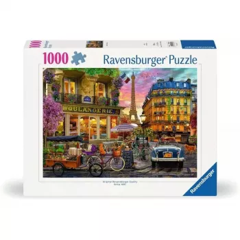 Ravensburger 1000 gabalu puzle Parīze rītausmā