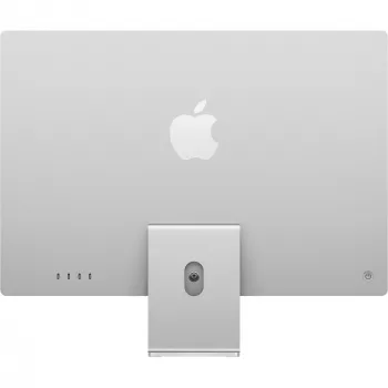 Apple iMac24 Sudraba/M4-8C-CPU 8C-GPU/16GB/256GB SSD/Tastatūra-Vācu/MM2/1GB Ethernet