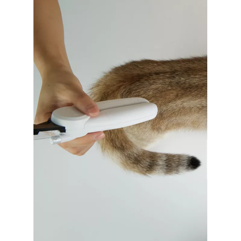 PETKIT PK-N1 nagu šķēres mājdzīvniekiem ar LED gaismu, giljotīnas tipa, plastmasas rokturis