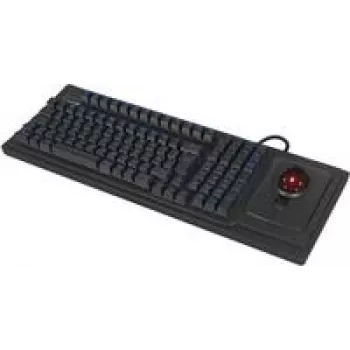 KeySonic KSK-8202ELU-T (UK) tastatūra ar vadu USB QWERTY UK angļu melna