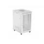 Grīdas stāvošs 19 inch servera skapis 27U 800x1000 mm pelēks perforēts ar LCD durvīm LANBERG (plakanā iepakojumā)