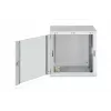 Sienas skapis DIGITUS Dynamic-N 12U, 19 collas, 600x450 mm (PxD), IP20, slēdzama durvis, neizmontēts