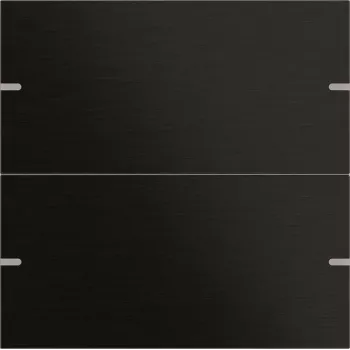 Gira pārslēdzēju komplekts 2-virzienu skārienjutīgais sensors 4 TS4 Alum.Black 5022126