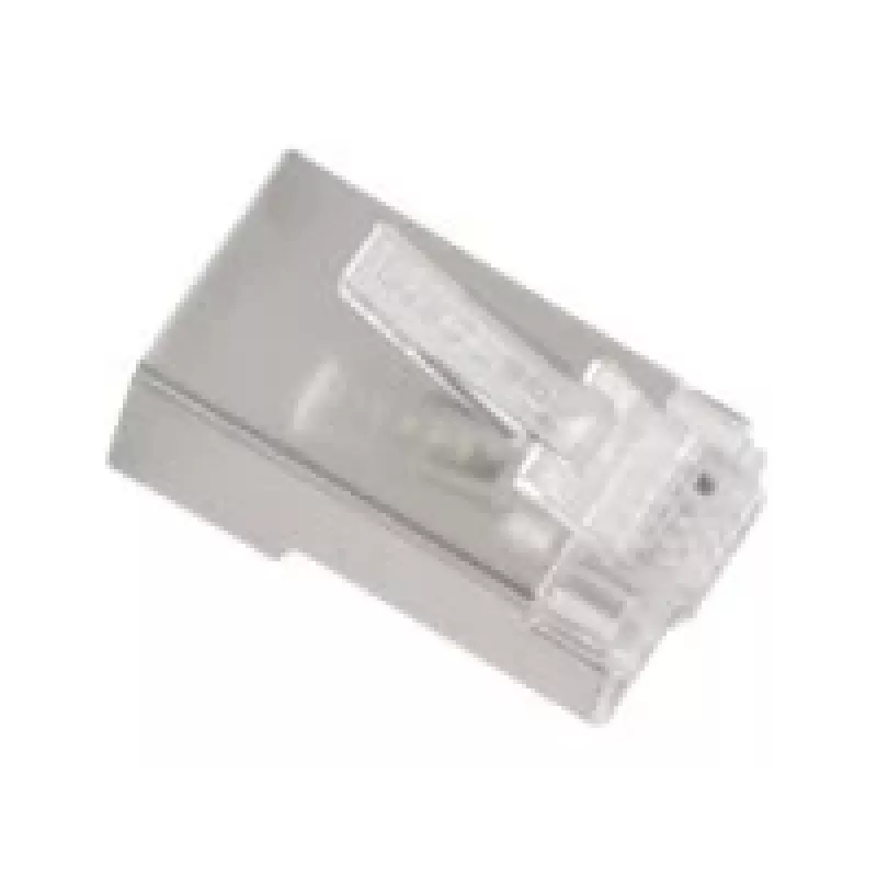 Lanberg PLS-5000 RJ-45 savienotājs, nerūsējošais tērauds, caurspīdīgs (PLS-5000)