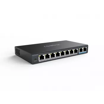 Reolink RLA-PS1 8 portu PoE tīkla slēdzis, 150W, 2x Gigabit augšupsaite