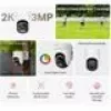 IP drošības kamera MERCUSYS MC510 kupola 2 MP, 2304×1296, 30 fps, Wi‑Fi & Ethernet, IR nakts redzamība, griestu stiprinājums, balta
