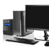 Qoltec Monolith nepārtrauktās barošanas avots (UPS) Double-conversion (Online) 1 kVA 600 W 2 SCHUKO kontaktligzdas
