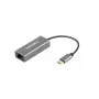 NATEC Cricket USB 3.2 Gen 1 Type-C pelēks Ethernet centrmezgls 1000 Mbit/s