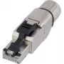 Ethernet savienotājs Lapp ED-IE-AXS-6A-B-20-FC 21700653, RJ45 lauka montāžas adapteris, ekranēts