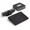 Konferences skārienkontrolleris Logitech TAPMST/LBL/1 ar skārienvadību Microsoft Teams, galda novietojums