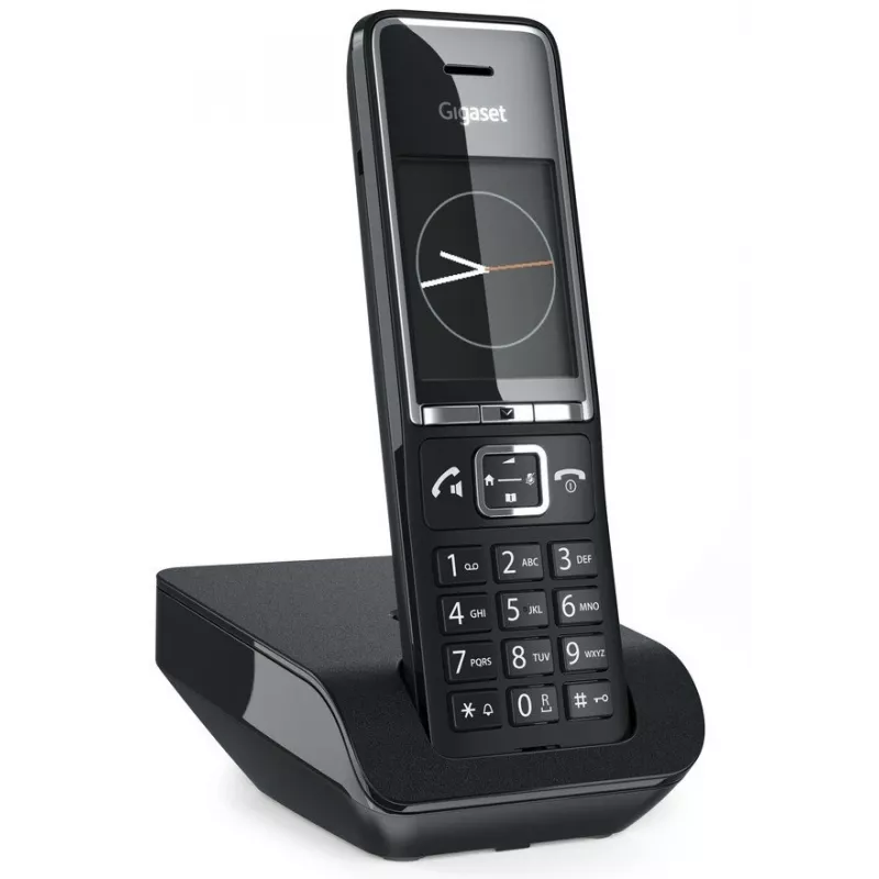 Bezvadu telefons Gigaset Comfort 550 — DECT klausule ar ilgu akumulatora darbības laiku