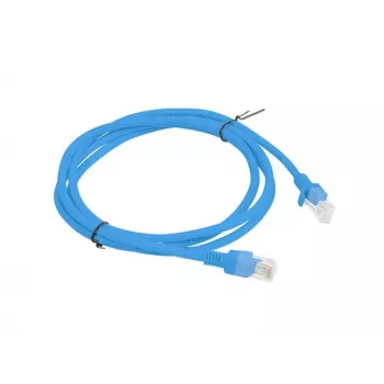 Lanberg PCU6-20CC-0150-B Cat.6 UTP savienojuma kabelis, 1,5 m, zils, 10 gab.