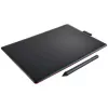 Wacom One by Medium grafiskais planšetdators Melns, Sarkans 2540 lpi 216 x 135 mm USB