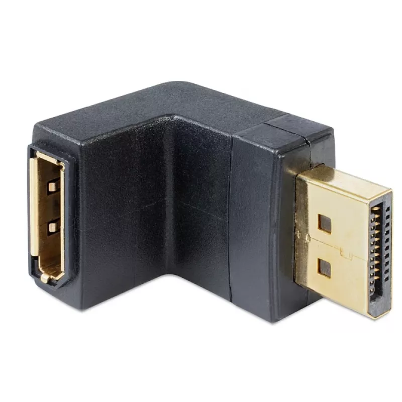 DELOCK 65382 DisplayPort dzimuma mainītājs, 90° uz leju