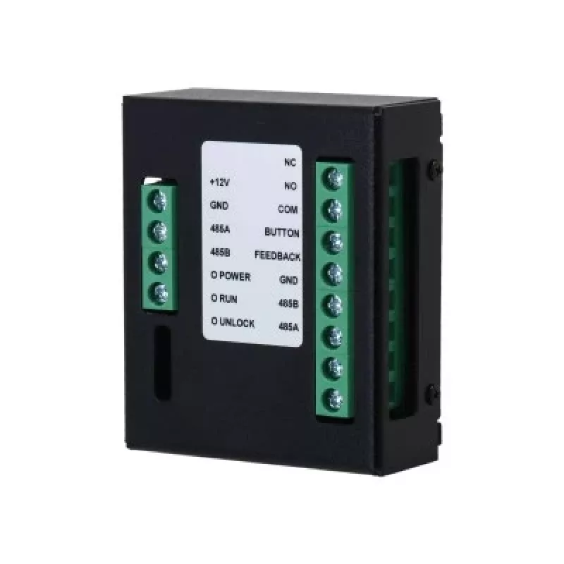 DAHUA DEE1010B-S2 lasītāja papildmodulis piekļuves kontrolei — melns, 58.2×20.2×49.2 mm, CE/FCC