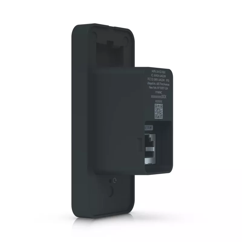 Ubiquiti Access Reader G2 melns – NFC karšu lasītājs un izejas pieprasījuma ierīce