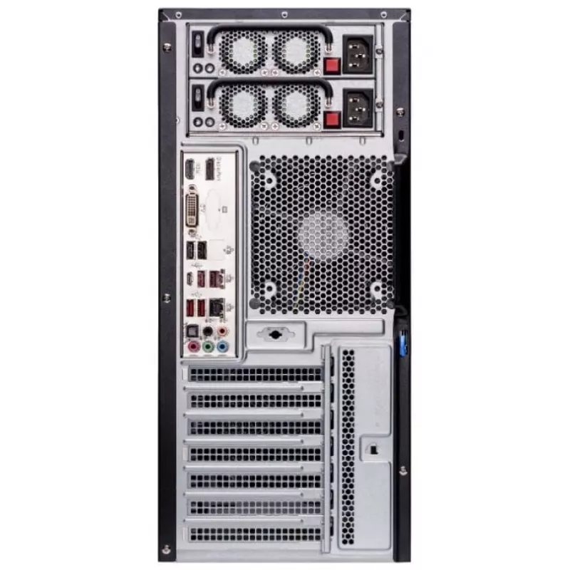 Servera korpuss Supermicro SuperChassis 732I-R600B Midi Tower Melns 600 W