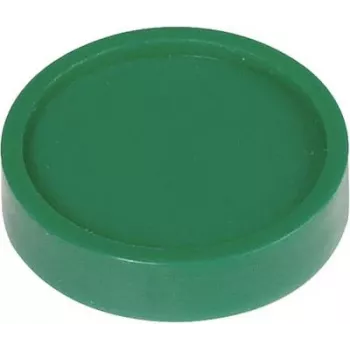 Maul Magnēts (Ø x H) 30 mm x 8,4 mm Apaļš Zaļš 10 gab 6172355