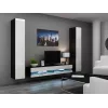 TV statīvs VIGO NEW 30/180/40, 1800×400×300 mm, melna virsma, skaidu plātnes rāmis