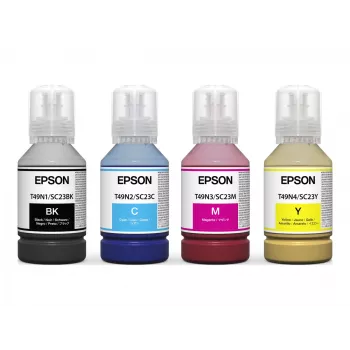 Epson oriģinālā melnā tintes kasetne 140 ml SC-T3100x (C13T49H10N)