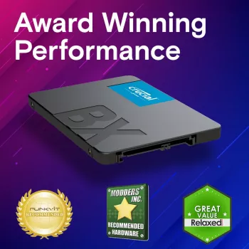 Crucial BX500 4TB 2.5 collu SATA III 3D NAND SSD disks (CT4000BX500SSD1)
