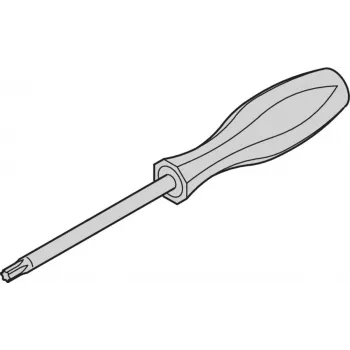 SCHROFF TORX Skrūvgriezis T10x80 (64560230)