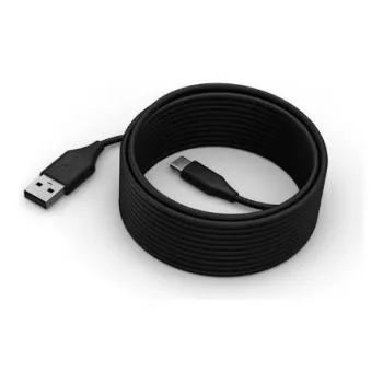 USB-C uz USB-A kabelis Lenovo 5 m Melns ThinkSmart un perifērijas ierīcēm, datu/sinhronizācija un uzlāde