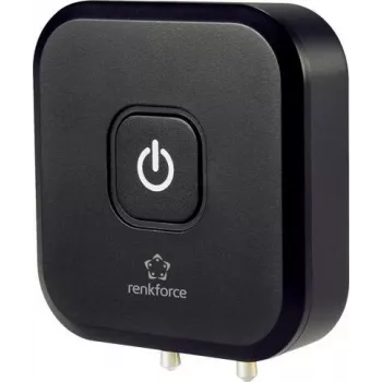 Renkforce RF-BTT-350 Bluetooth® mūzikas raidītājs Bluetooth 4.2, 10 m, iebūvēts akumulators (RF-4509688)