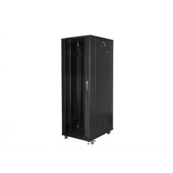 Lanberg FF01-8847-12B stāvošais skapis 47U 19 inch 800x800mm melns