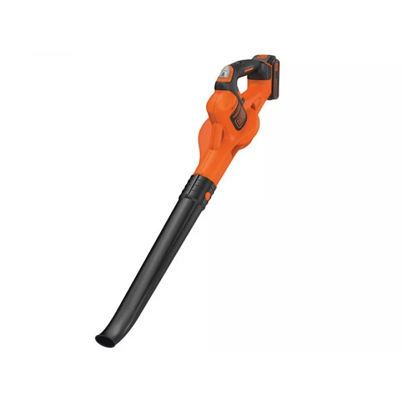 Bezvada lapu pūtējs Black & Decker GWC1820PC 209 km/h Melns, Oranžs 18 V Litija