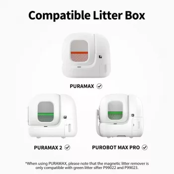 PETKIT Magnētiskā smilšu liešanas plāksne un filtra sieta komplekts PETKIT PURA MAX 2 kaķu tualetei