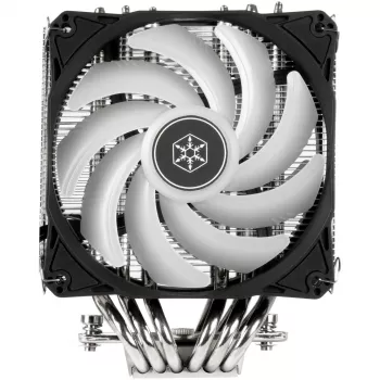 SilverStone Hydrogon D120 ARGB - procesora gaisa dzesētājs (LGA1156, LGA1155, LGA2011, LGA1150, LGA1151, AM4, LGA2066, LGA1200, LGA1152, LGA1700)