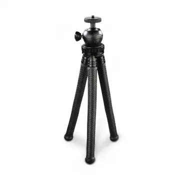 Hama FlexPro statīvs viedtālrunim/akcijas kamerai 3 kājas Melns